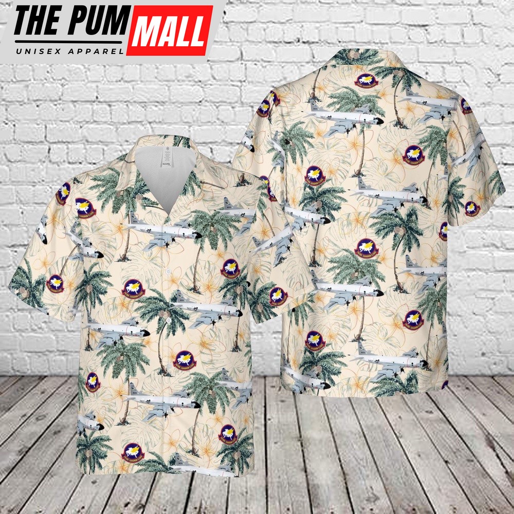Us Navy Hawaiian Shirt, US Navy Lockheed Martin P-3C Orion, VP-11 Proud Pegasus 161333 Hawaiian Shirt, Military Hawaiian Shirt