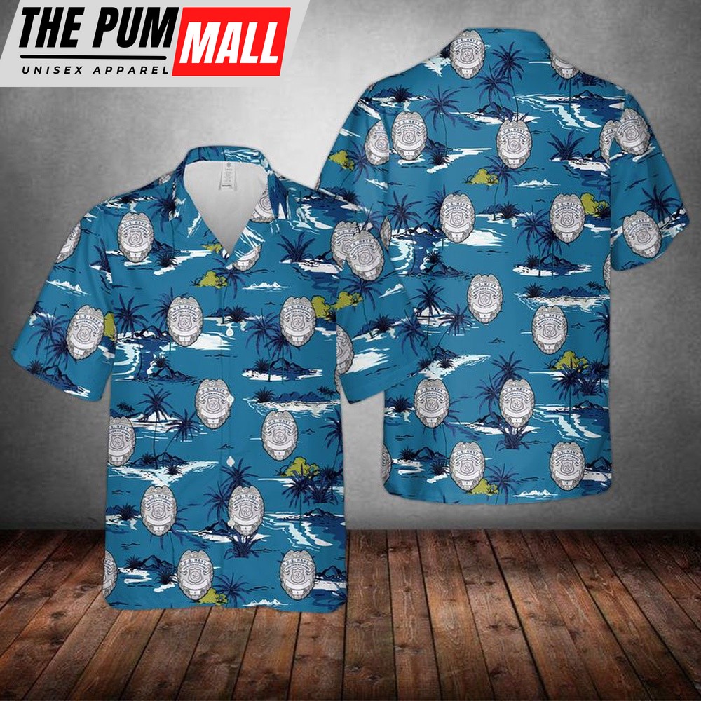 Us Navy Hawaiian Shirt, US Navy Master at Arms Hawaiian Shirt, Military Hawaiian Shirt