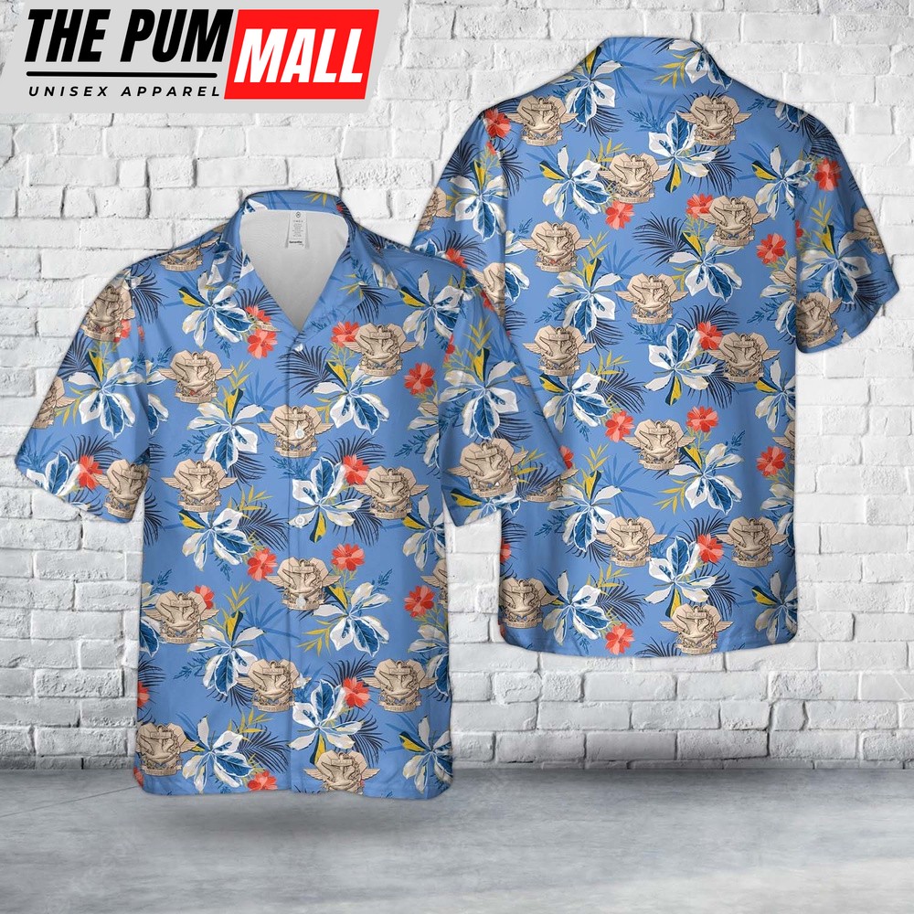 Us Navy Hawaiian Shirt, US Navy SAR (Search and Rescue) Hawaiian Shirt, Military Hawaiian Shirt