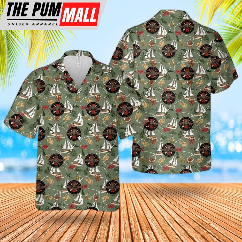 Us Navy Hawaiian Shirt, US Navy SARC Insignia Hawaiian Shirt, Military Hawaiian Shirt
