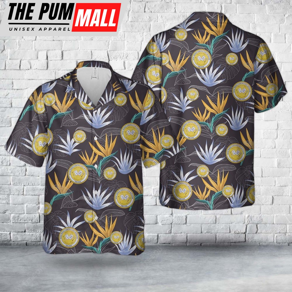 Us Navy Hawaiian Shirt, US Navy Seabee Naval Mobile Construction Battalion 25 (NMCB 25) Hawaiian Shirt, Military Hawaiian Shirt