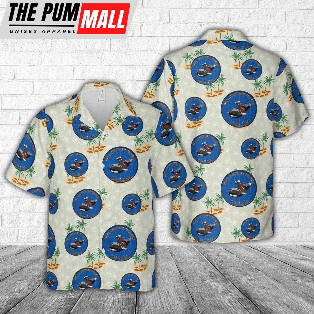 Us Navy Hawaiian Shirt, US Navy Seal Delivery Vehicle Team One (SDVT-1) Hawaiian Shirt, Military Hawaiian Shirt