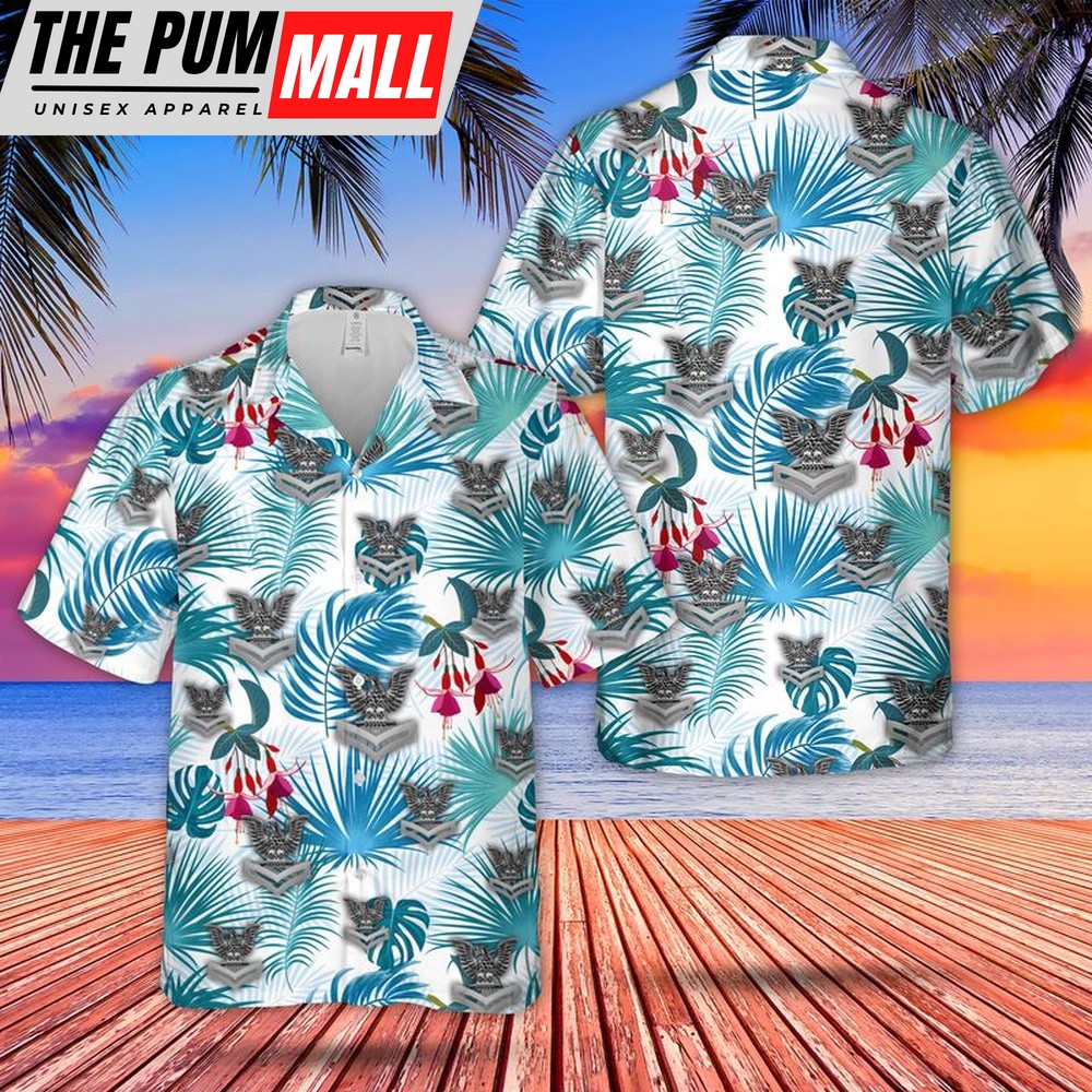 Us Navy Hawaiian Shirt, US Navy Second Class Petty Officer Hawaiian Shirt, Military Hawaiian Shirt