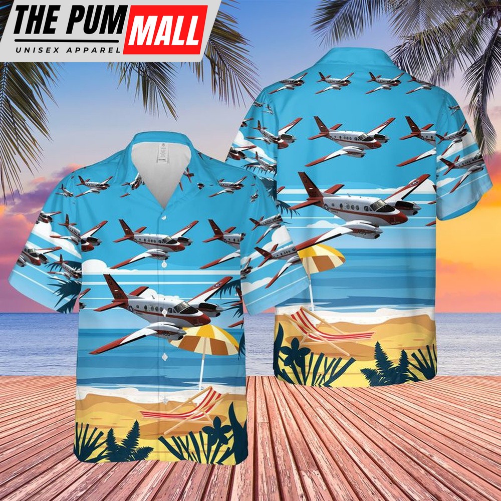Us Navy Hawaiian Shirt, US Navy T-44A Pegasus Hawaiian Shirt, Military Hawaiian Shirt