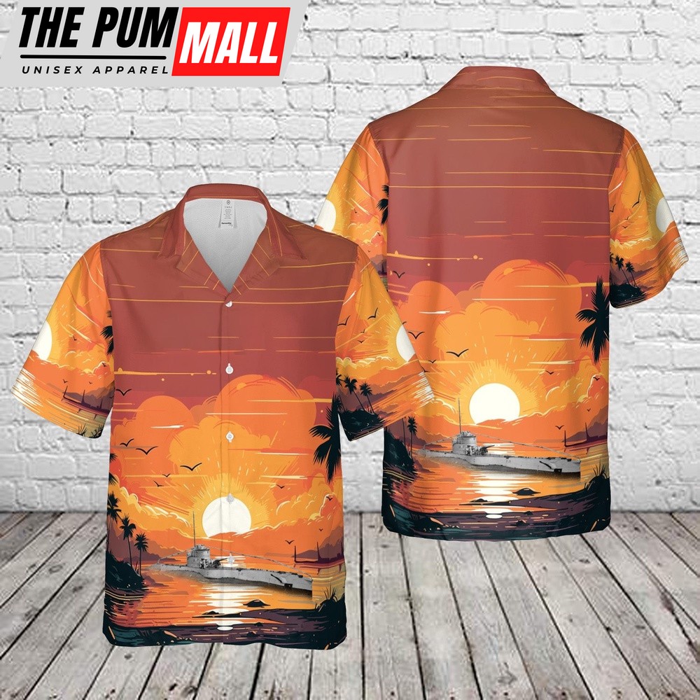 Us Navy Hawaiian Shirt, US Navy United States S-class submarine Hawaiian Shirt, Military Hawaiian Shirt