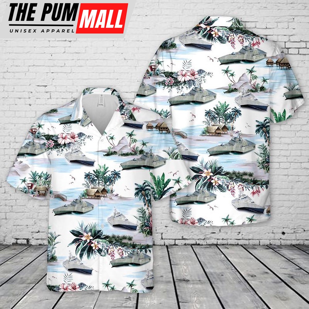 Us Navy Hawaiian Shirt, US Navy USS Independence Hawaiian Shirt, Military Hawaiian Shirt