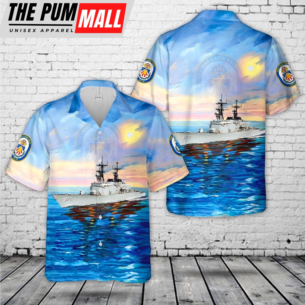 Us Navy Hawaiian Shirt, US Navy USS Oldendorf (DD-972) Hawaiian Shirt, Military Hawaiian Shirt