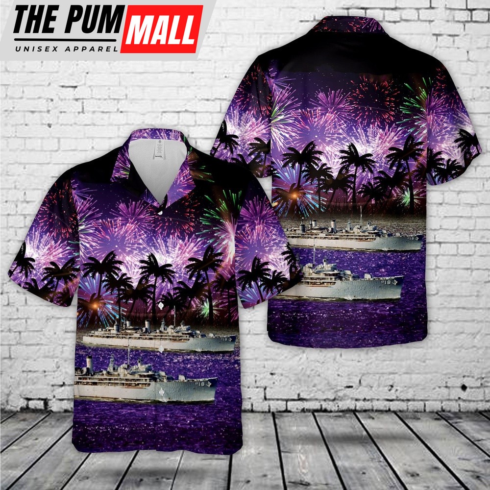Us Navy Hawaiian Shirt, US Navy USS Sierra (AD-18) Hawaiian Shirt, Military Hawaiian Shirt