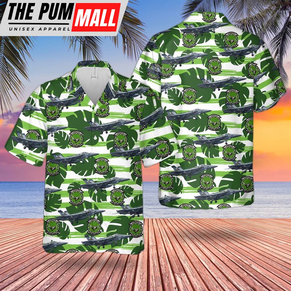 Us Navy Hawaiian Shirt, US Navy VA-195 Dambusters FA-18E Super Hornet Hawaiian Shirt, Military Hawaiian Shirt