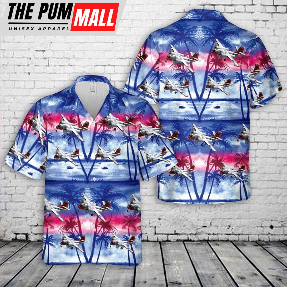 Us Navy Hawaiian Shirt, US Navy VT-28 TS-2A Tracker Hawaiian Shirt, Military Hawaiian Shirt