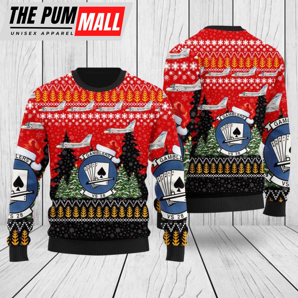 US Navy S-3 Viking Christmas Sweater – 3D Gift for Christmas Day