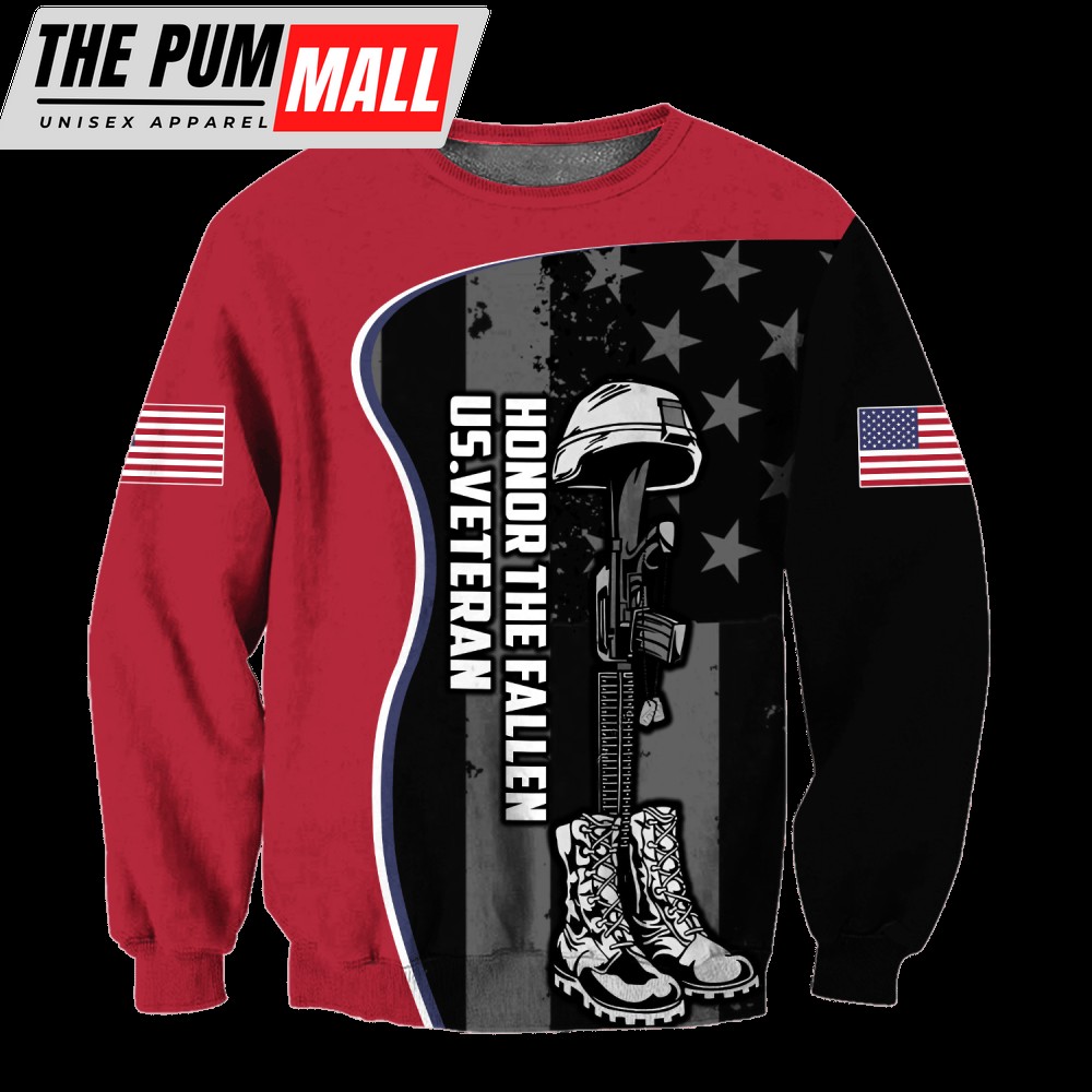 US Veteran Honor The Fallen Ugly Christmas Sweater – For Christmas Day