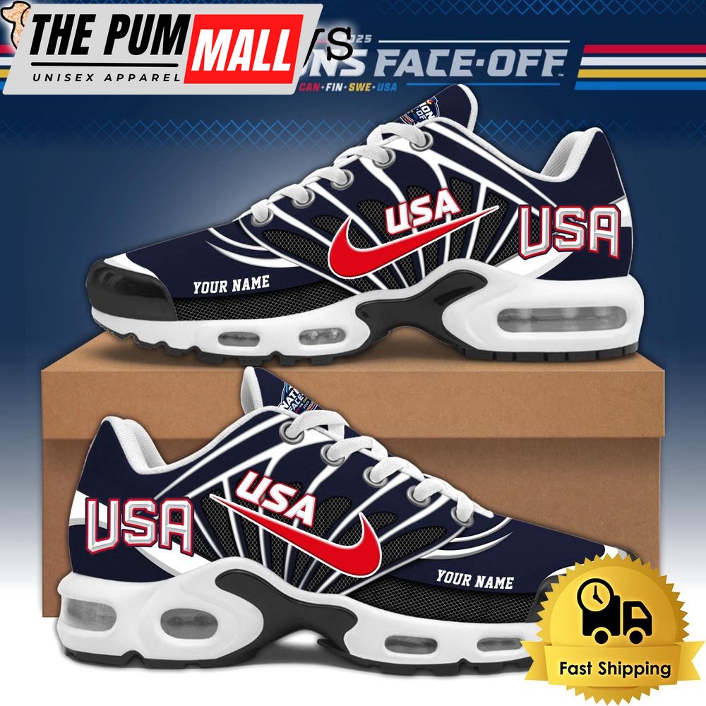 USA 4 Nations Face Off 2025 Air Max Plus Shoes