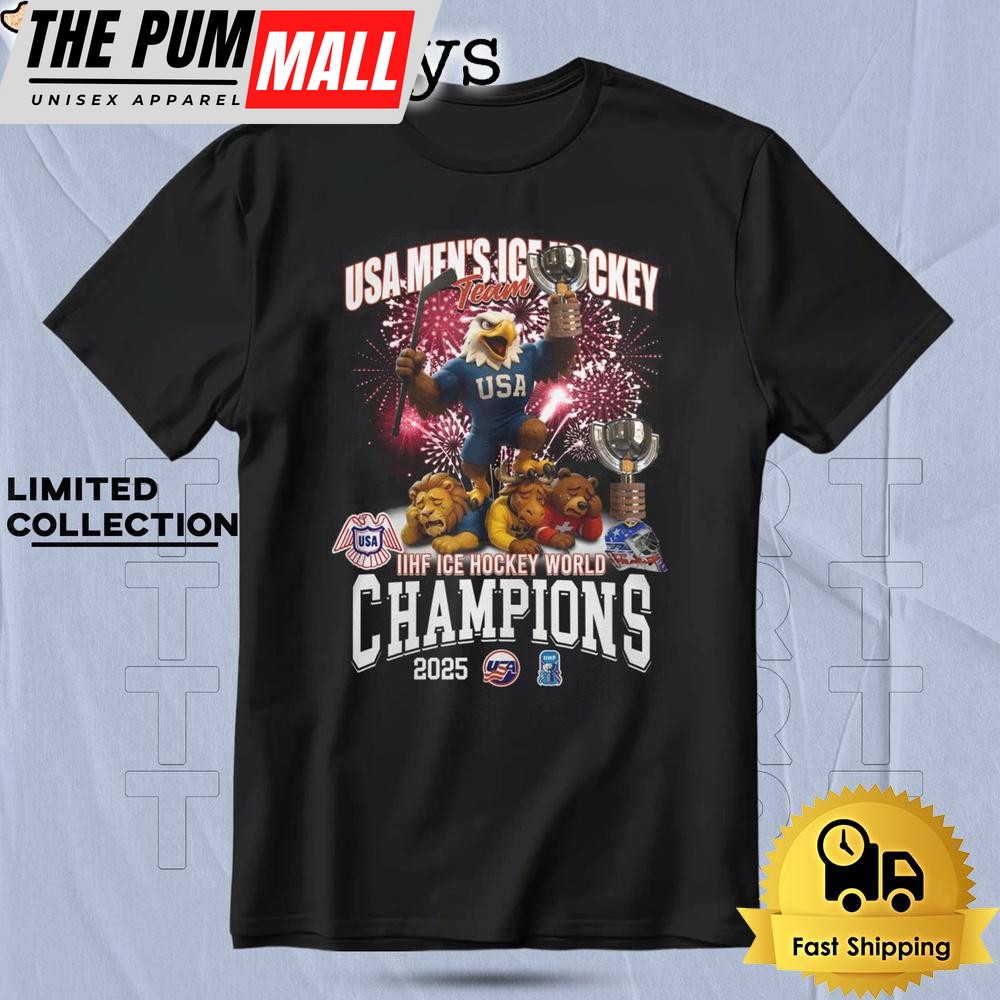USA Men’s Ice Hockey World Champions 2025 T Shirt