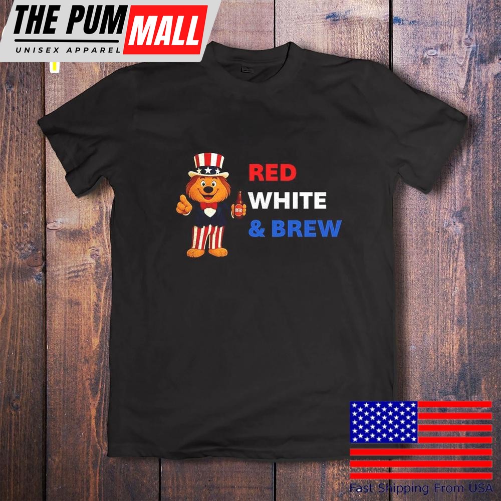 Usa Red White And Brew T-Shirt