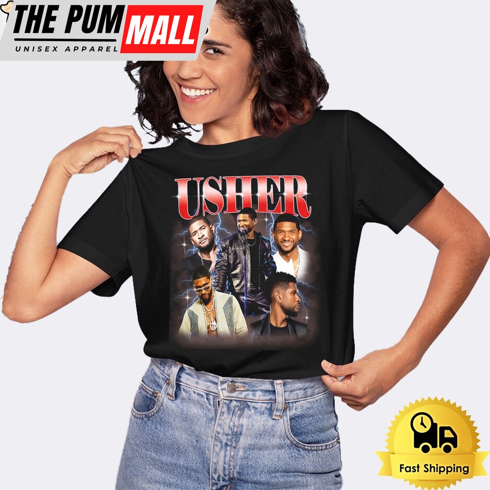 Usher Coming Home Concert 2024 Unisex T-Shirt