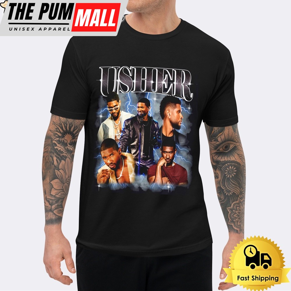 Usher Coming Home Tour Unisex T-Shirt