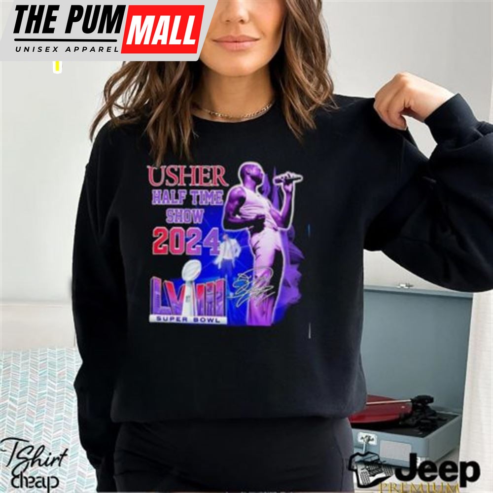 Usher Half Time Show 2025 Super Bowl Lviii Signature Shirt