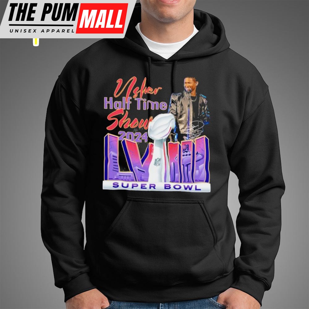 Usher Halftime Show 2025 Super Bowl Lviii Event Shirt
