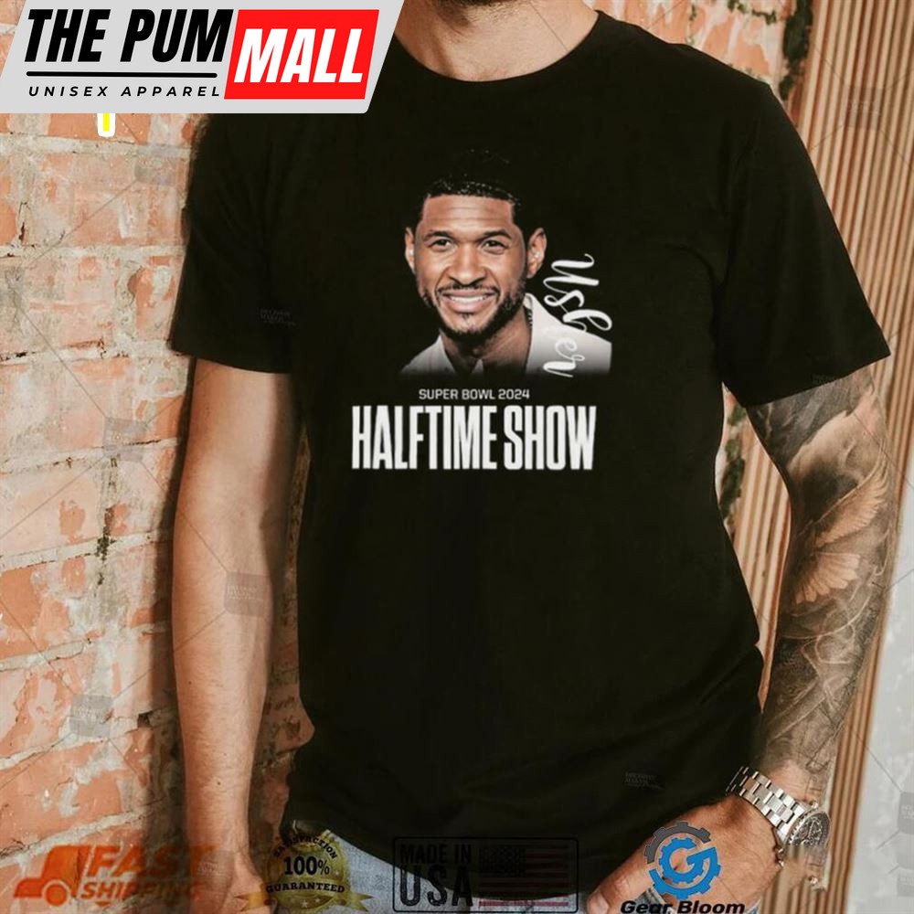 Usher Halftime Show Super Bowl Lviii 2025 T Shirt