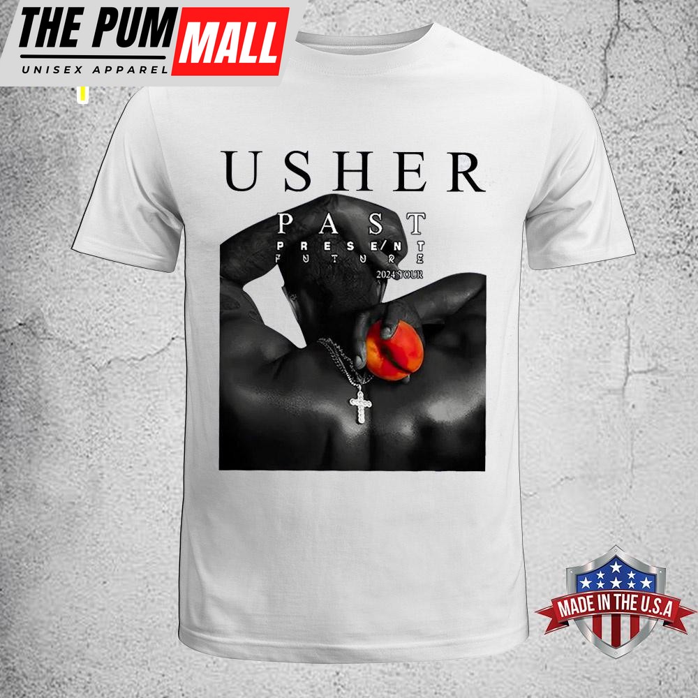Usher Past Present Future 2025 Tour Unisex T-Shirt