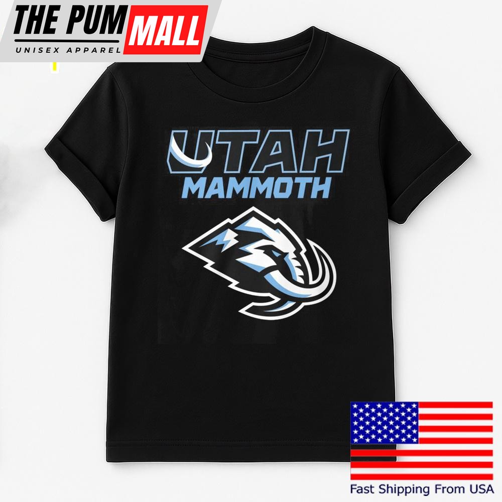 Utah Mammoth Logo 2025 T Shirt