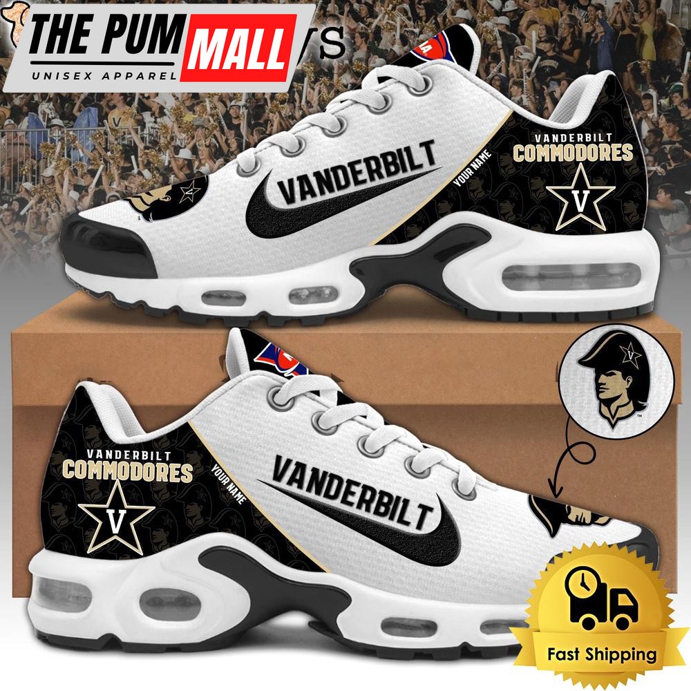 Vanderbilt Commodores Football Mascot Symbol Custom Air Max Plus Shoes