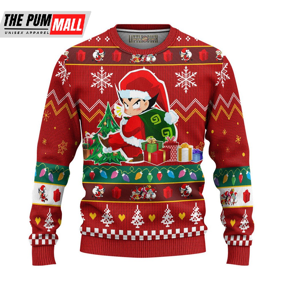 Vegeta Ugly Christmas Dragon Ball Xmas Gift Sweater