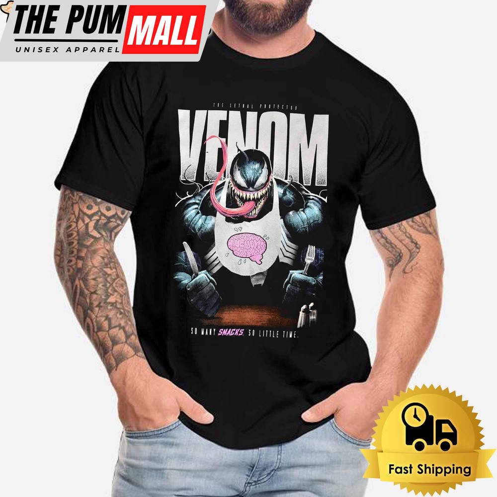 Venom So Many Snacks So little Time T-Shirt