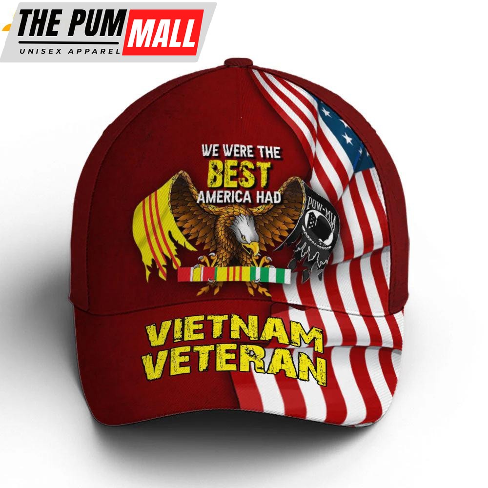 Vietnam Veteran Eagle Classic Baseball Cap