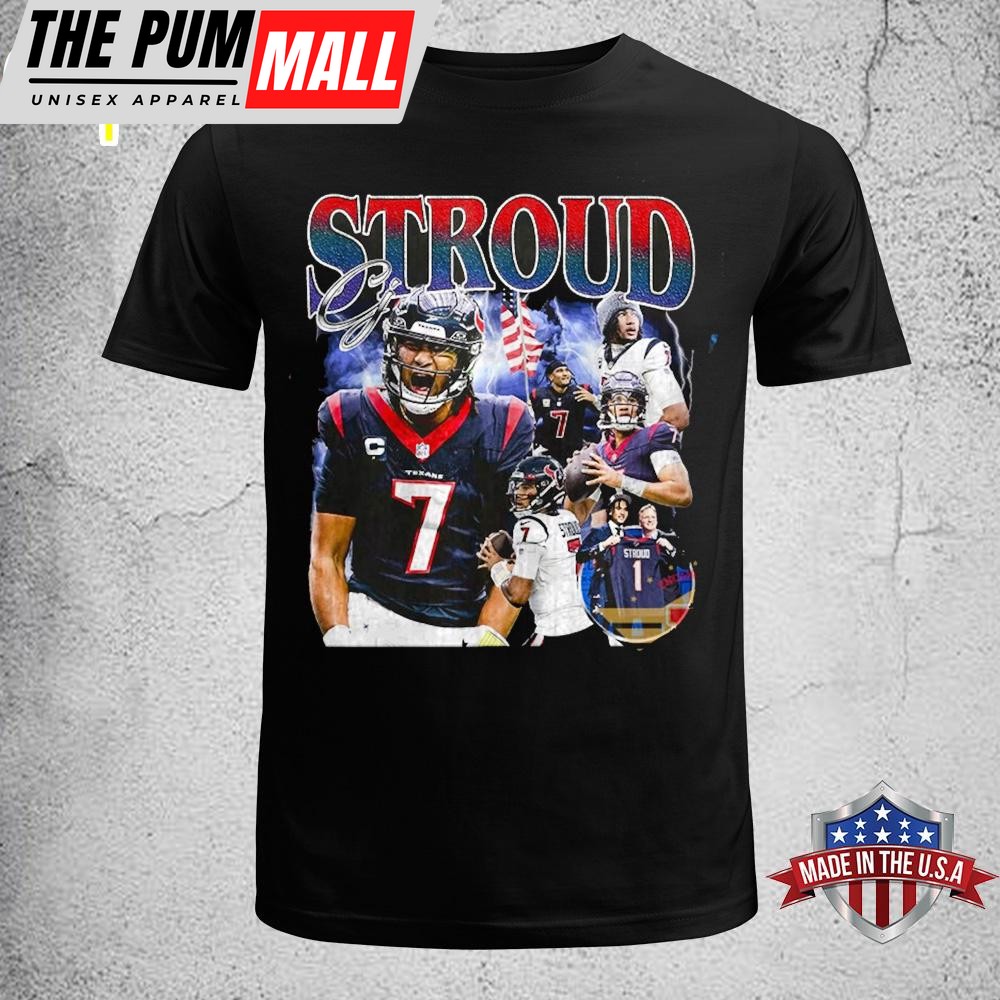 Vintage 90s Graphic Style CJ Stroud Unisex T-Shirt