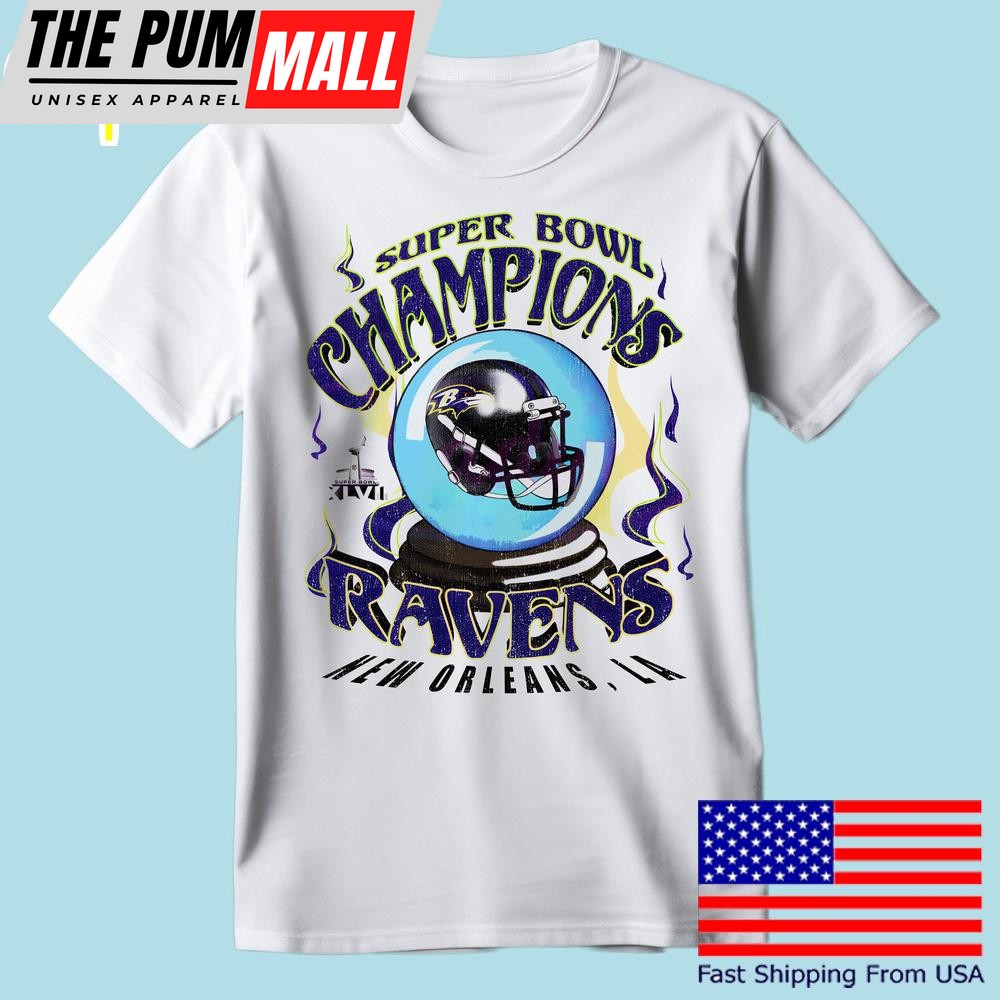 Vintage Baltimore Ravens Super Bowl Champions Xlvii T Shirt