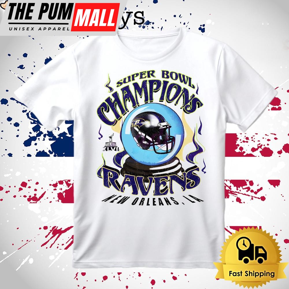 Vintage Baltimore Ravens Super Bowl Champions Xlvii T Shirt