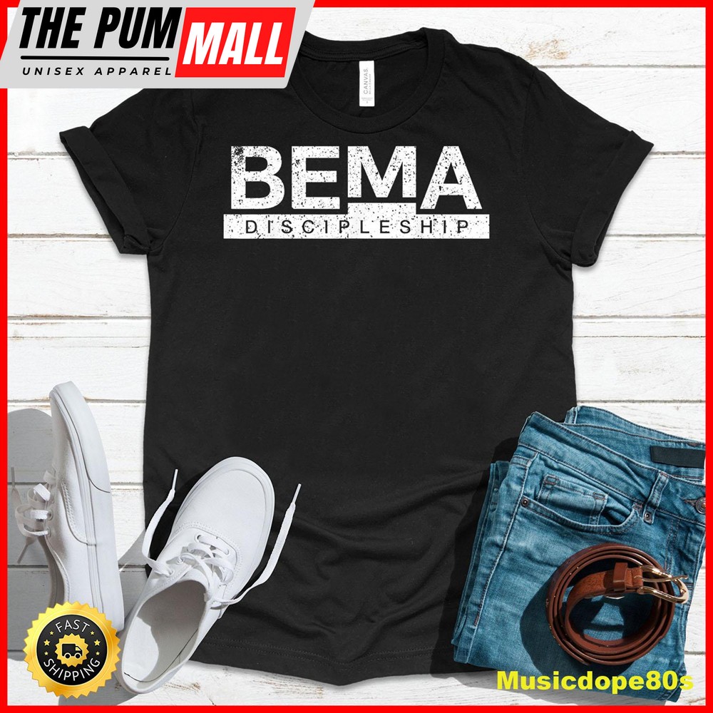 Vintage BEMA Discipleship (Plain Black Tee) T-Shirt