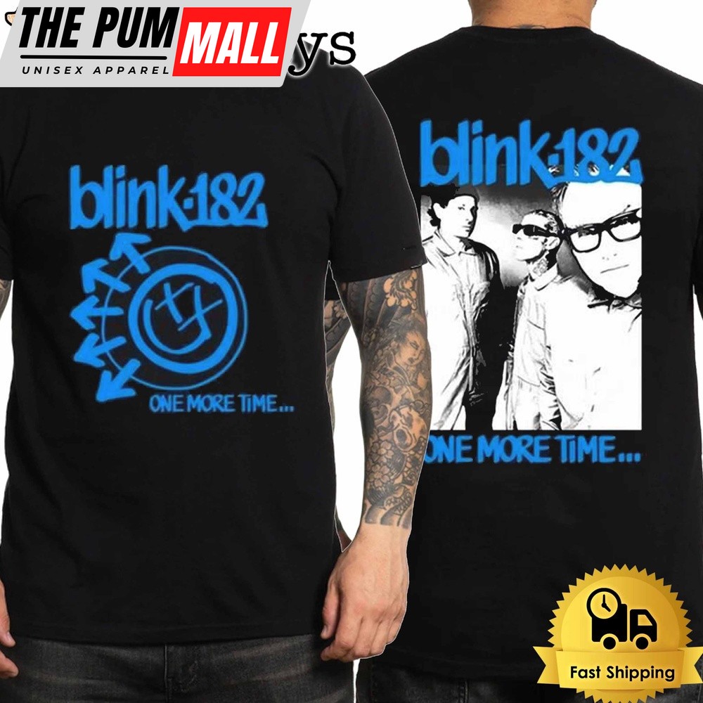 Vintage Blink 182 One More Time 2024 Tour T Shirt