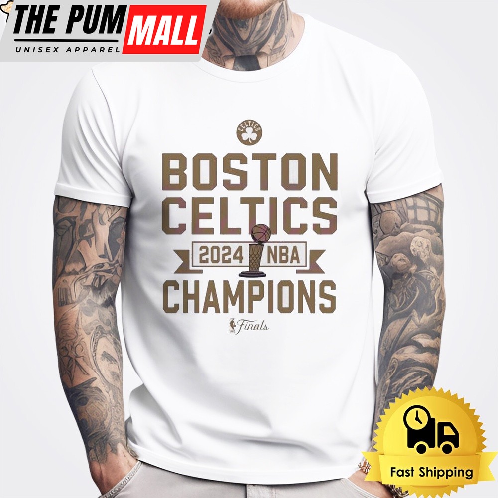 Vintage Boston Celtics 2024 NBA Champions 2024 T-Shirt