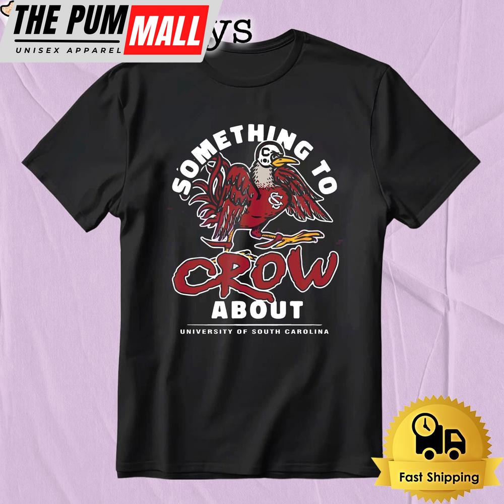 Vintage Carolina Football Something To Crow About Logo Mascot T-Shirt