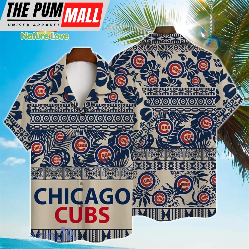Vintage Chicago Cubs Hawaiian Shirt MLB Gift For Fans