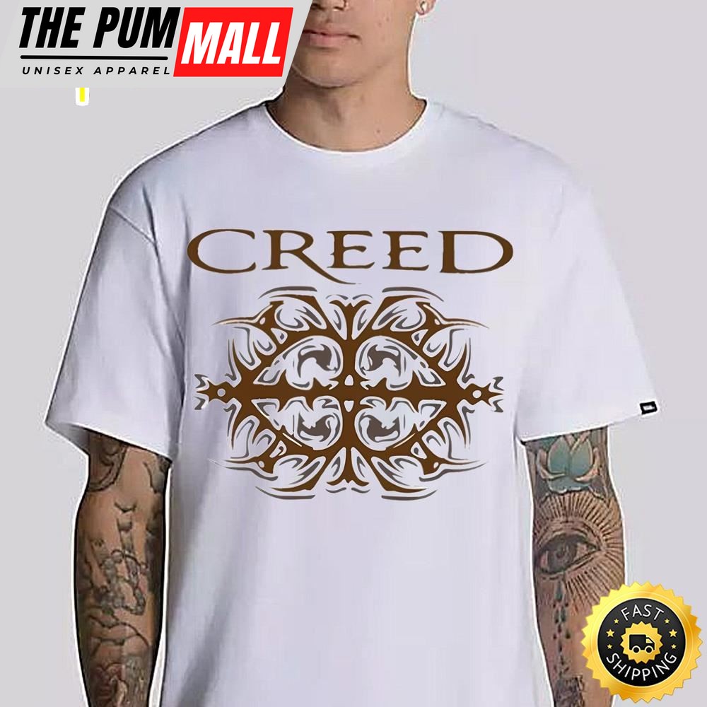 Vintage Creed Band Logo T-Shirt Creed Band Fan Gift Shirt Creed 2025 Tour Unisex Shirt Rock Band Creed Graphic Shirt