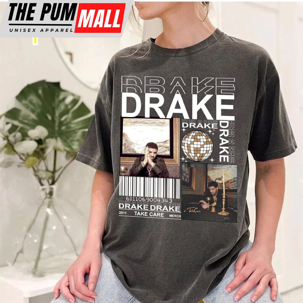 Vintage Drake Shirt 90s, Hip Hop Vintage Bootleg Comfort Shirt