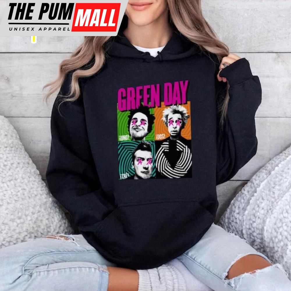 Vintage Green Day Uno Dos Tre Sweatshirt