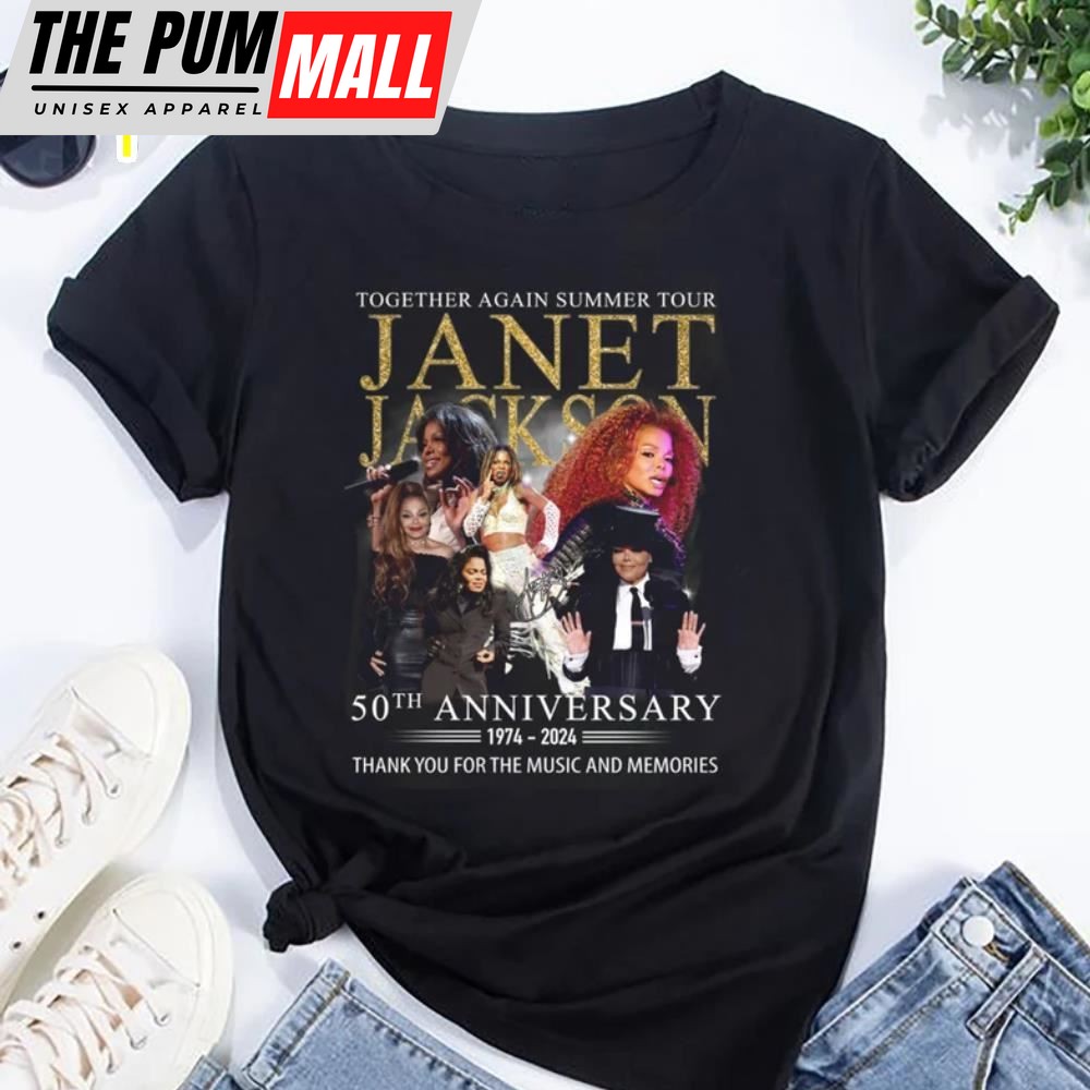 Vintage Janet Jackson 50th Anniversary T-Shirt