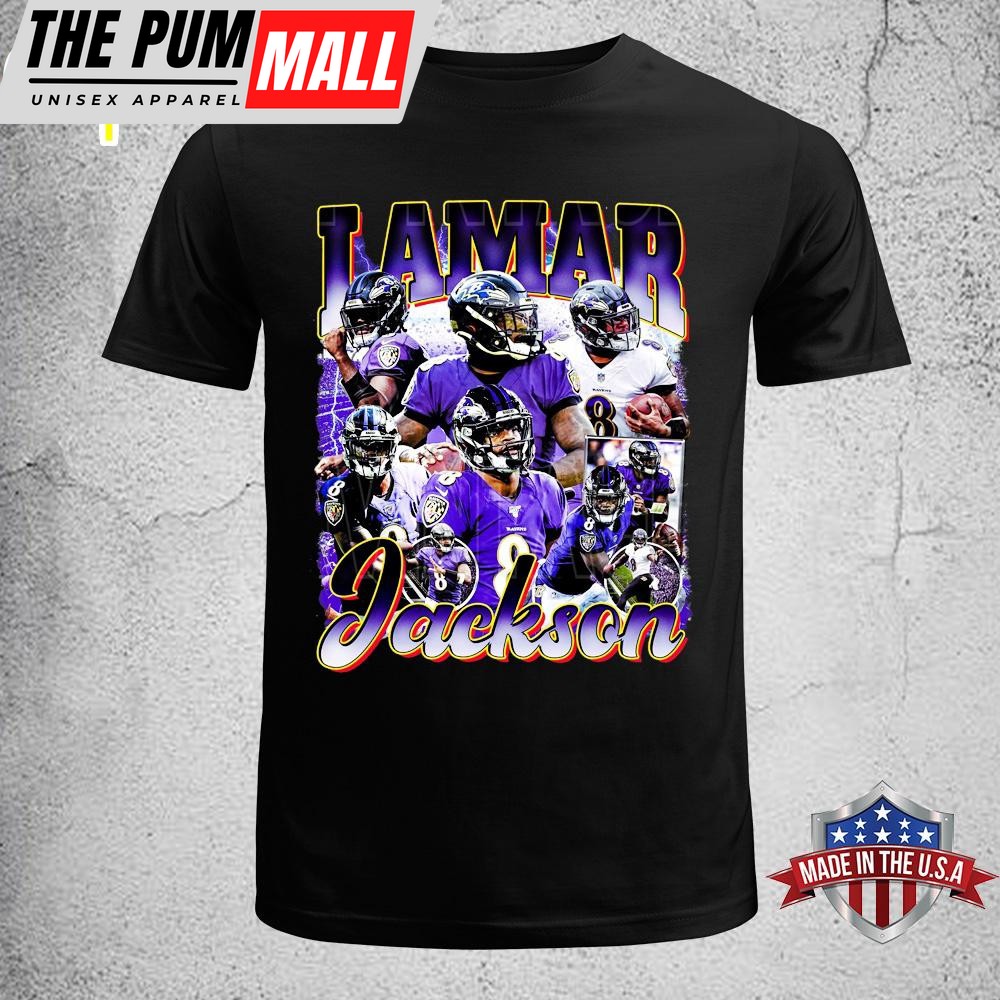 Vintage Lamar Jackson Unisex T-Shirt