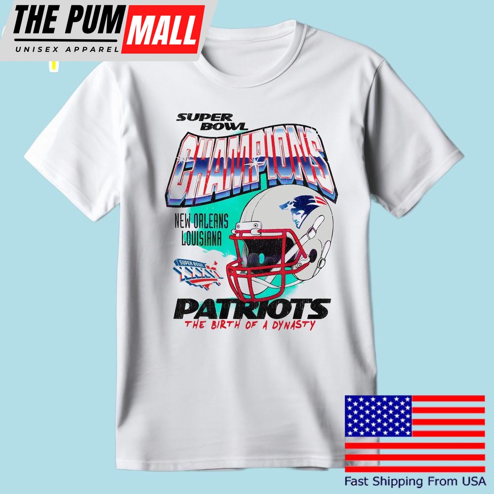 Vintage New England Patriots Super Bowl Champions T Shirt