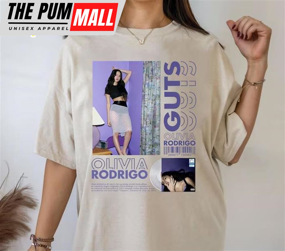Vintage Olivia 2025 Rodrigo Guts Shirt