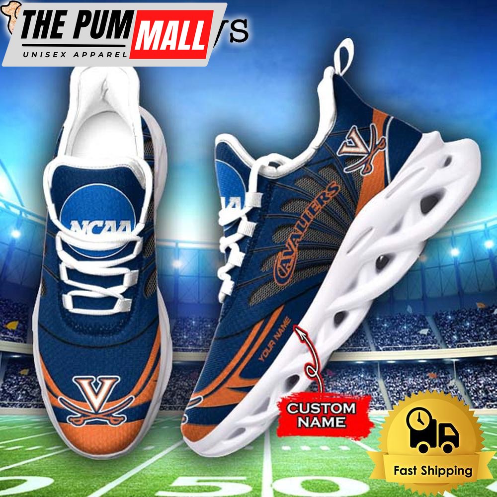 Virginia Cavaliers NCAA Custom Max Soul Shoes Sneakers