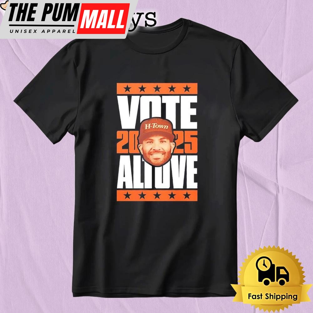 Vote 2025 Jose Altuve Houston Astros T-Shirt