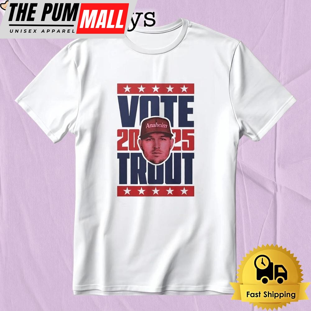 Vote 2025 Mike Trout Los Angeles Angels T-Shirt
