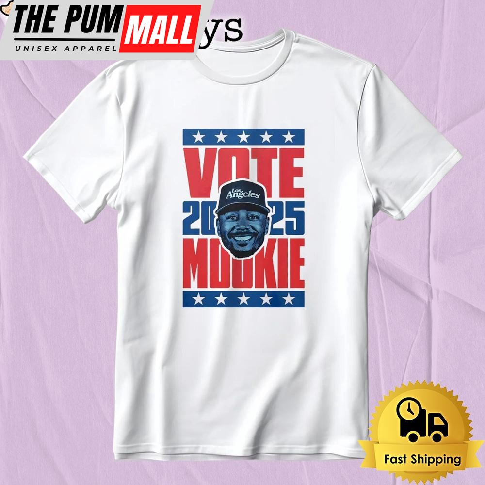 Vote 2025 Mookie Betts Los Angeles Dodgers T-Shirt
