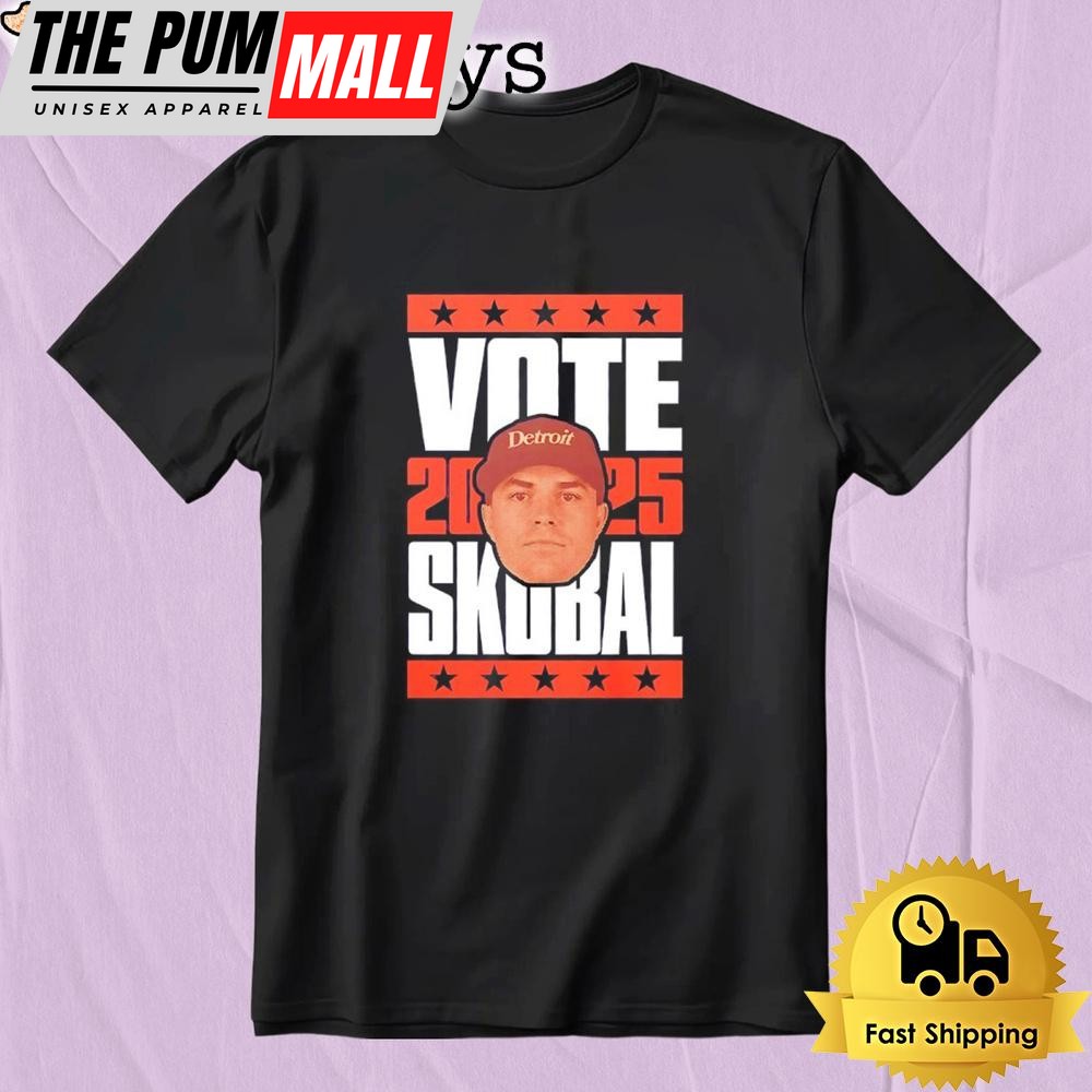 Vote 2025 Tarik Skubal Detroit Tigers T-Shirt